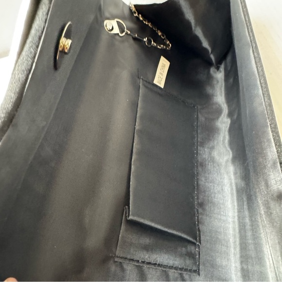 Vintage Kseymeir Evening Clutch Purses Pleated Satin Handbags Chain Bag - Picture 9 of 10